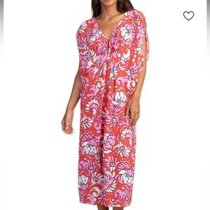 NWT Trina Turk Sun Sational Midi-Dress size Large